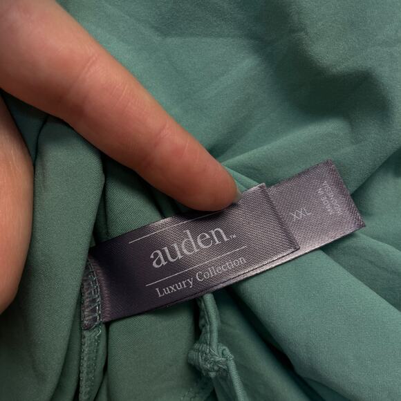 Auden Womens Luxury Collection Green Stretch Long Sleeve Bodysuit Tidal Flow XXL - Picture 5 of 7